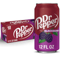 Dr Pepper Blackberry Soda, 12 fl oz Cans, 12-Pack